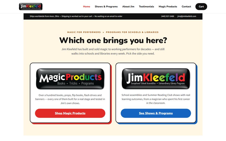 The Jim Kleefeld homepage